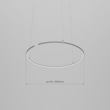 Preview: Vitrinenbeleuchtung in silber eloxiert